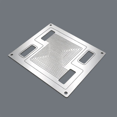 ভালো দাম Precision Stainless Steel Photo Etching for 0.6mm Custom Micro Flow Channel Metallic Bipolar Plates with Ultra-Precision Microchannel Processing অনলাইন