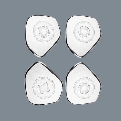 কাস্টম স্টেইনলেস স্টীল অটোমোটিভ স্পিকার গ্রিজ মাইক্রো পারফোরড