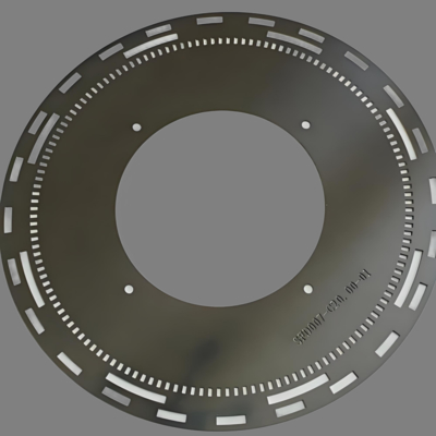 ভালো দাম Chemical etching stainless steel encoder disk for optical encoder sensor  অনলাইন